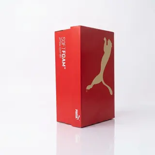 Коробка Puma червона (32×20×11 см) Преміальна упаковка для кросівок Пума
