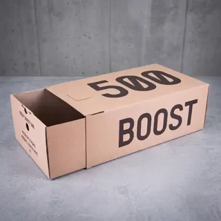Коробка для взуття Yeezy Boost 500 (Ізі Буст) картонна, 322х216х124 мм, коробка для кросівок adidas Yeezy