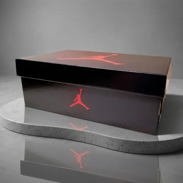 Коробка для взуття Nike Jordan (Джордан) картонна, 325х217х116 мм, коробка для кросівок Найк Джордан